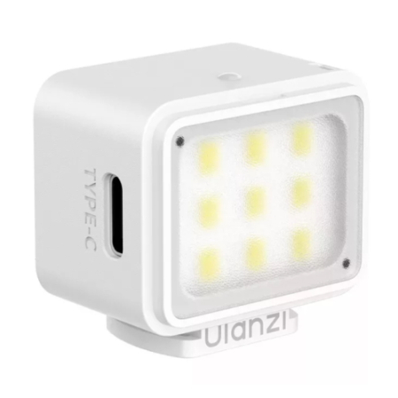 Ulanzi DG01 (L204) - mini lampa LED z magnesem i stopką, biała
